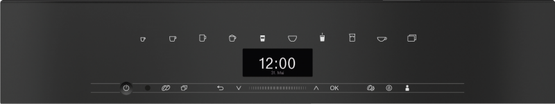 Miele Built-in coffee machine with DirectWater - Clean Touch Steel (CVA7445CTS)