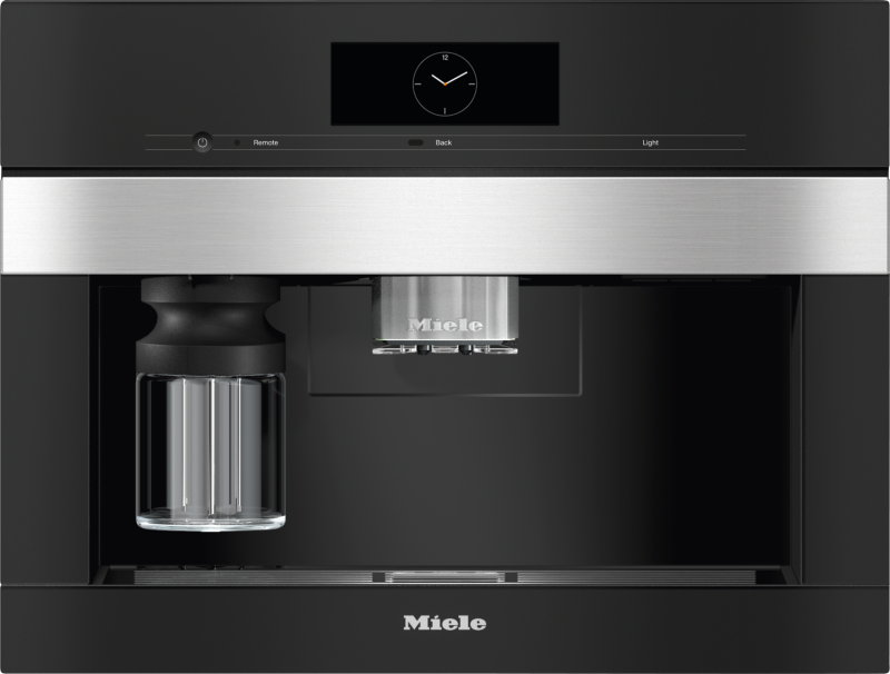 Miele Built-in coffee machine with DirectWater - Clean Touch Steel (CVA7845CTS)