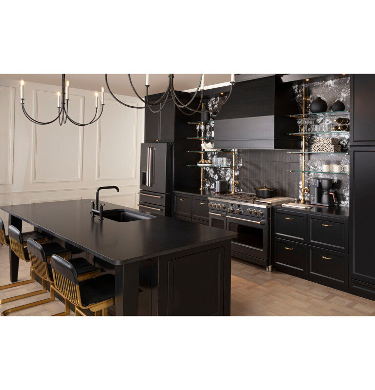 CAFE Caf? 27.8 Cu. Ft. Smart 4-door French-door Refrigerator - Matte Black (CVE28DP3ND1)