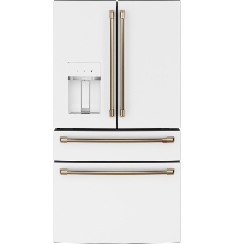 CAFE Caf? 27.8 Cu. Ft. Smart 4-door French-door Refrigerator - Matte White (CVE28DP4NW2)