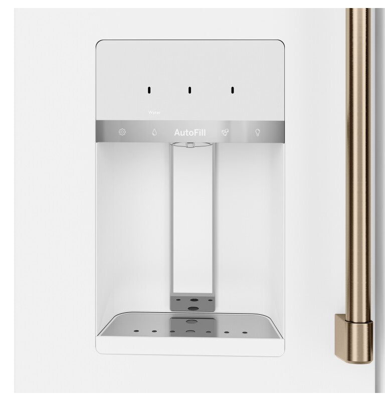 CAFE Caf? 27.8 Cu. Ft. Smart 4-door French-door Refrigerator - Matte White (CVE28DP4NW2)