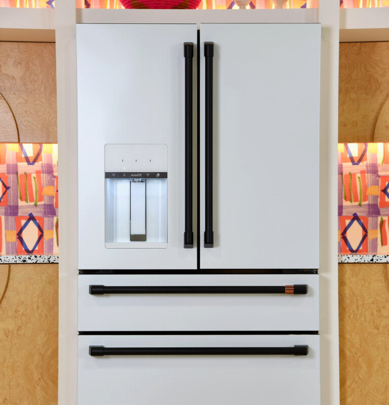 CAFE Caf? 27.8 Cu. Ft. Smart 4-door French-door Refrigerator - Matte White (CVE28DP4NW2)