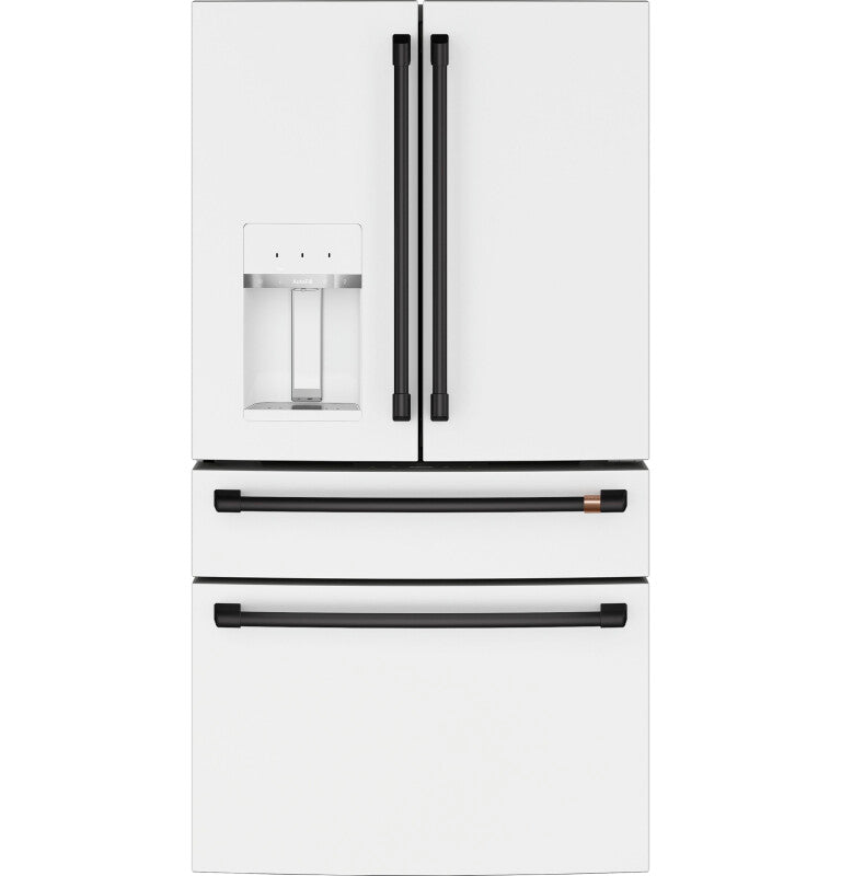 CAFE Caf? 27.8 Cu. Ft. Smart 4-door French-door Refrigerator - Matte White (CVE28DP4NW2)