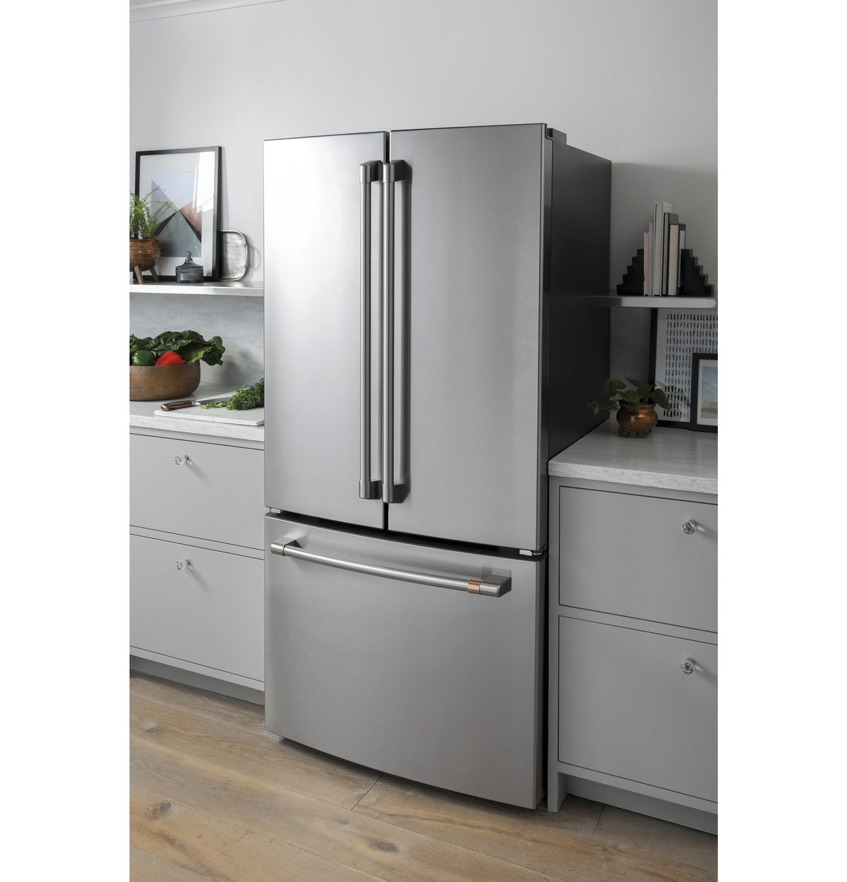 CAFE Caf? 18.6 Cu. Ft. Counter-depth French-door Refrigerator - Matte Black (CWE19SP3ND1)