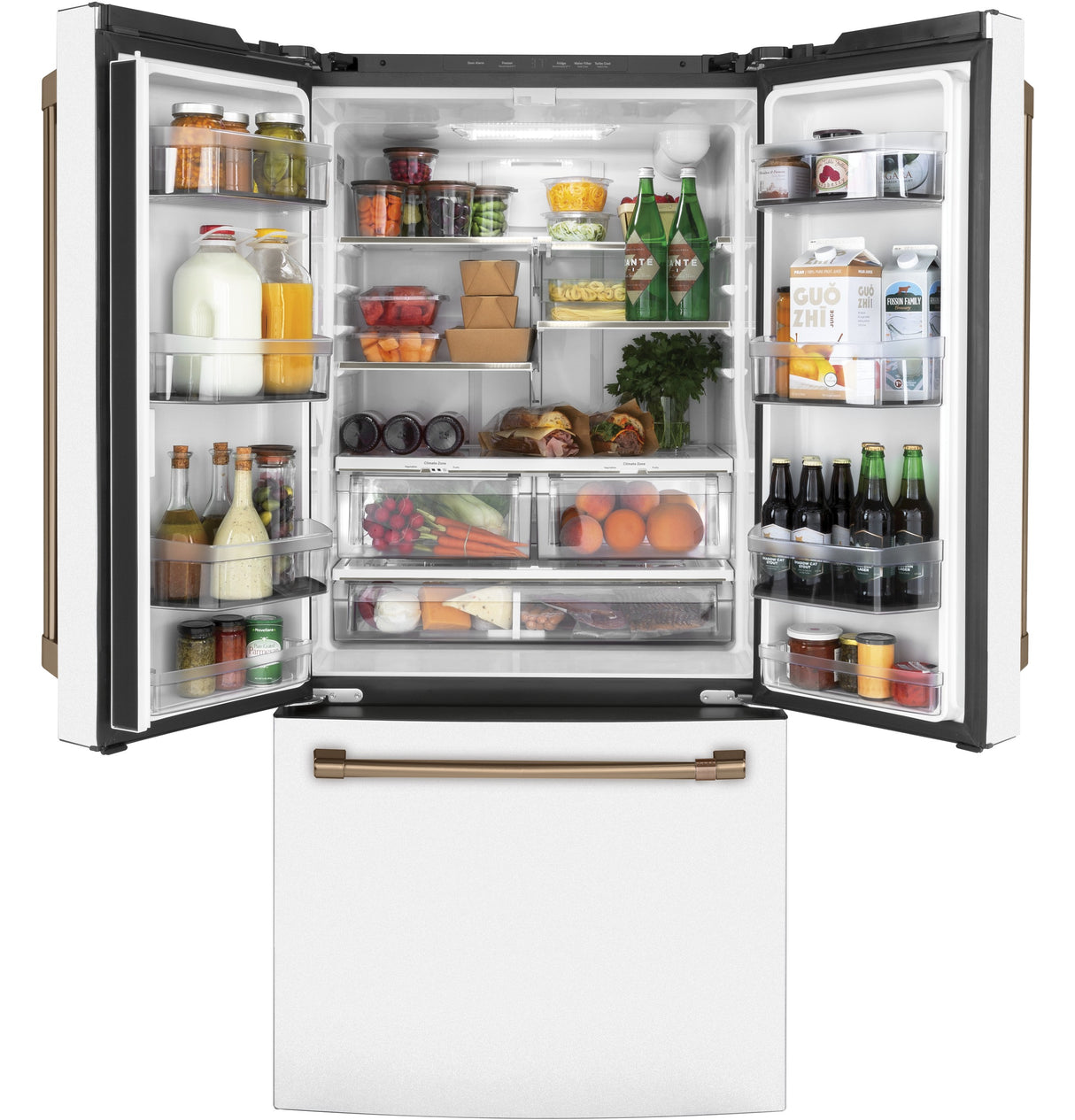 CAFE Caf? 18.6 Cu. Ft. Counter-depth French-door Refrigerator - Matte White (CWE19SP4NW2)