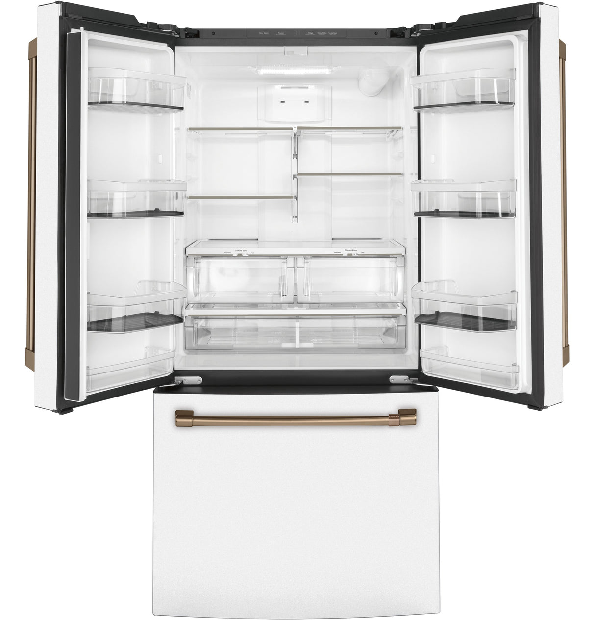 CAFE Caf? 18.6 Cu. Ft. Counter-depth French-door Refrigerator - Matte White (CWE19SP4NW2)