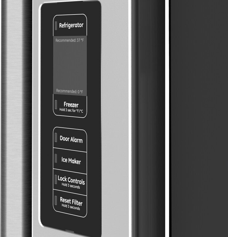 CAFE Caf? 23.1 Cu. Ft. Smart Counter-depth French-door Refrigerator - Stainless Steel (CWE23SP2MS1)