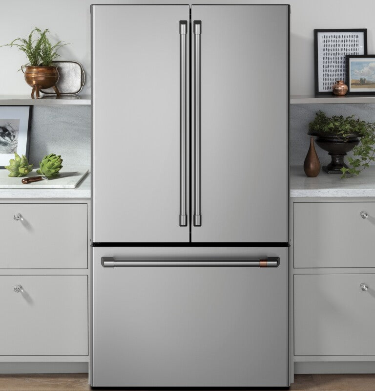 CAFE Caf? 23.1 Cu. Ft. Smart Counter-depth French-door Refrigerator - Stainless Steel (CWE23SP2MS1)