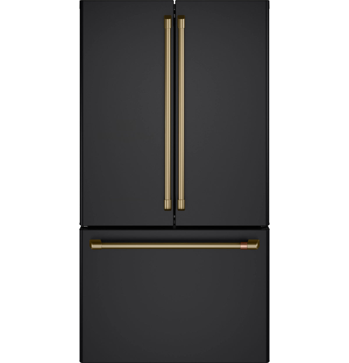 CAFE Caf? 23.1 Cu. Ft. Smart Counter-depth French-door Refrigerator - Matte Black (CWE23SP3MD1)