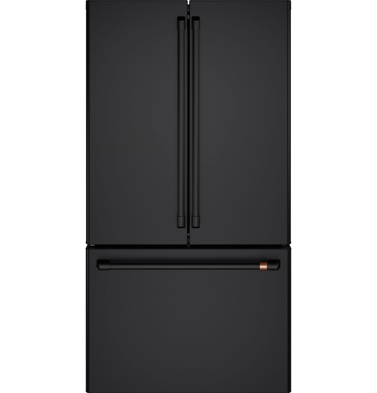 CAFE Caf? 23.1 Cu. Ft. Smart Counter-depth French-door Refrigerator - Matte Black (CWE23SP3MD1)