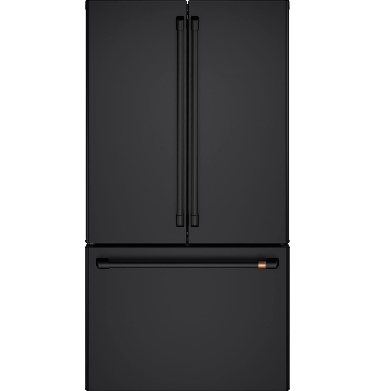 CAFE Caf? 23.1 Cu. Ft. Smart Counter-depth French-door Refrigerator - Matte Black (CWE23SP3MD1)