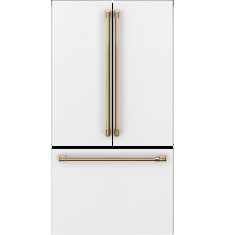 Cafe Caf? 23.1 Cu. Ft. Smart Counter-depth French-door Refrigerator - Matte White (CWE23SP4MW2)