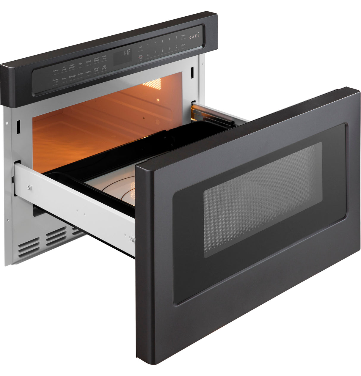 CAFE Caf? Built-in Microwave Drawer Oven - Matte Black (CWL112P3RD5)