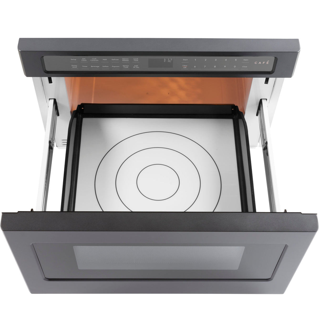 CAFE Caf? Built-in Microwave Drawer Oven - Matte Black (CWL112P3RD5)