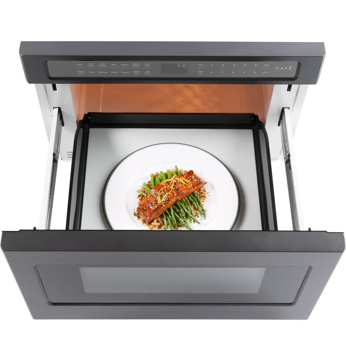 CAFE Caf? Built-in Microwave Drawer Oven - Matte Black (CWL112P3RD5)