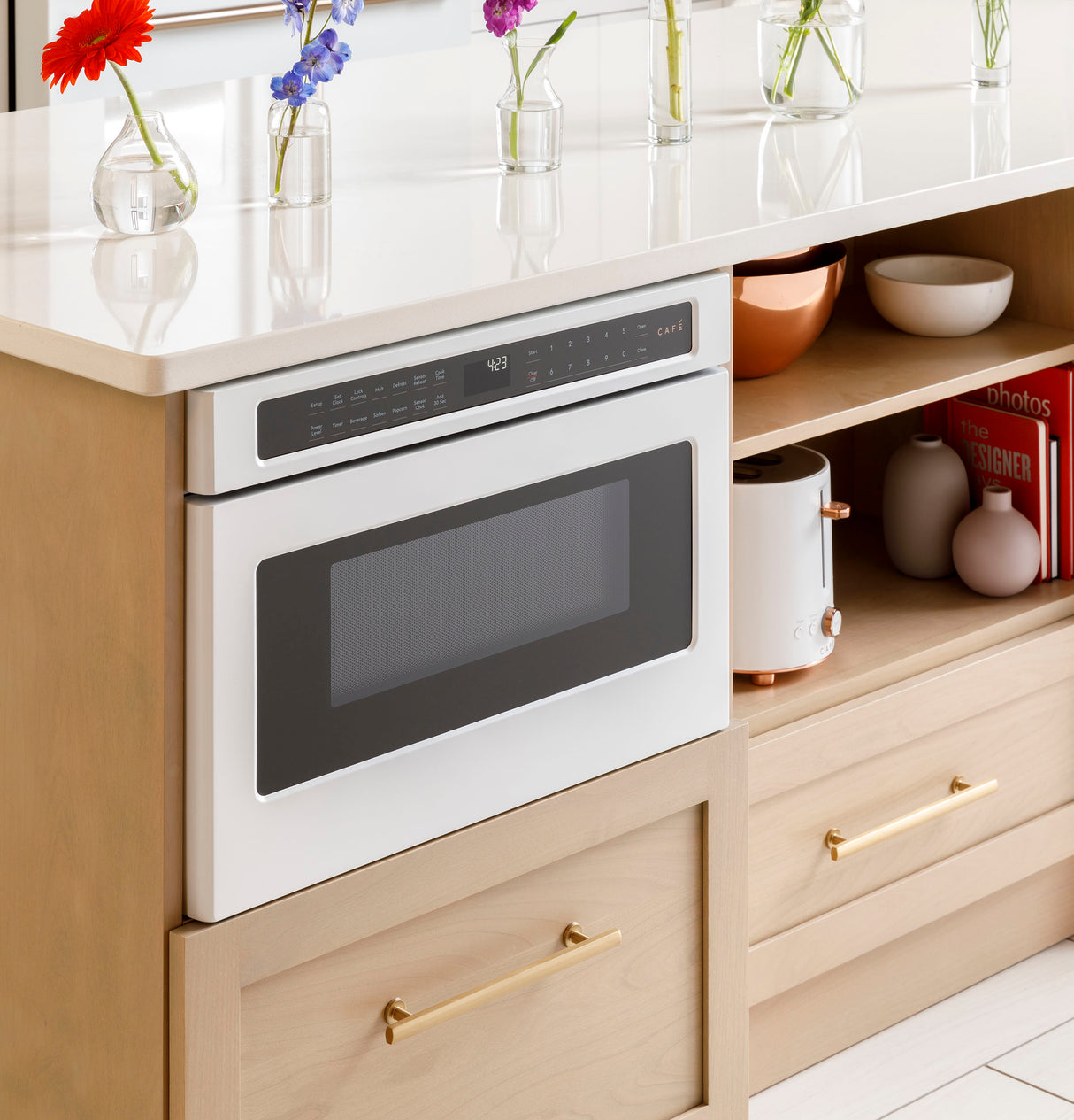 CAFE Caf? Built-in Microwave Drawer Oven - Matte Black (CWL112P3RD5)