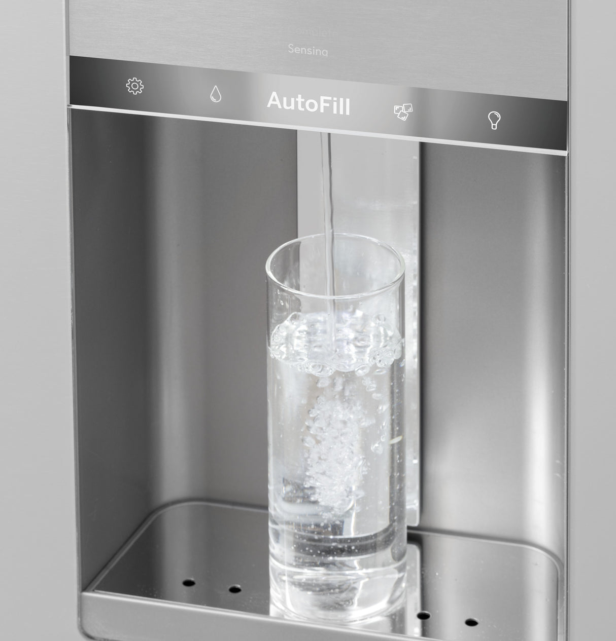 CAFE Caf? 22.3 Cu. Ft. Smart Counter-depth 4-door French-door Refrigerator In Platinum Glass - Platinum Glass (CXE22DM5PS5)