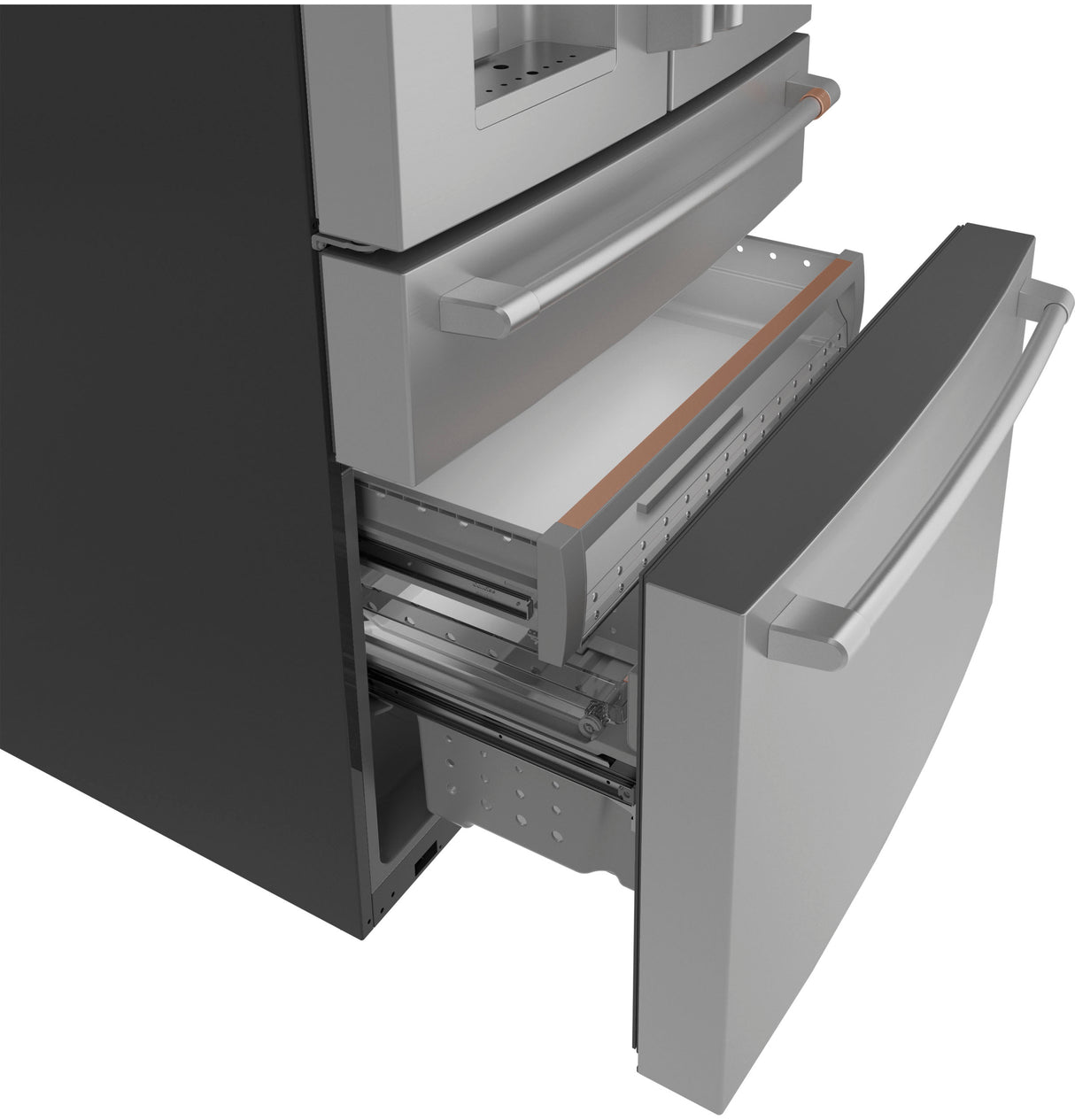 CAFE Caf? 22.3 Cu. Ft. Smart Counter-depth 4-door French-door Refrigerator - Stainless Steel (CXE22DP2PS1)