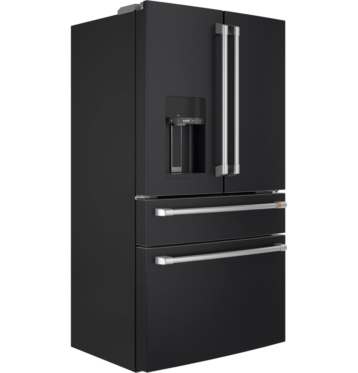 CAFE Caf? 22.3 Cu. Ft. Smart Counter-depth 4-door French-door Refrigerator - Matte Black (CXE22DP3PD1)