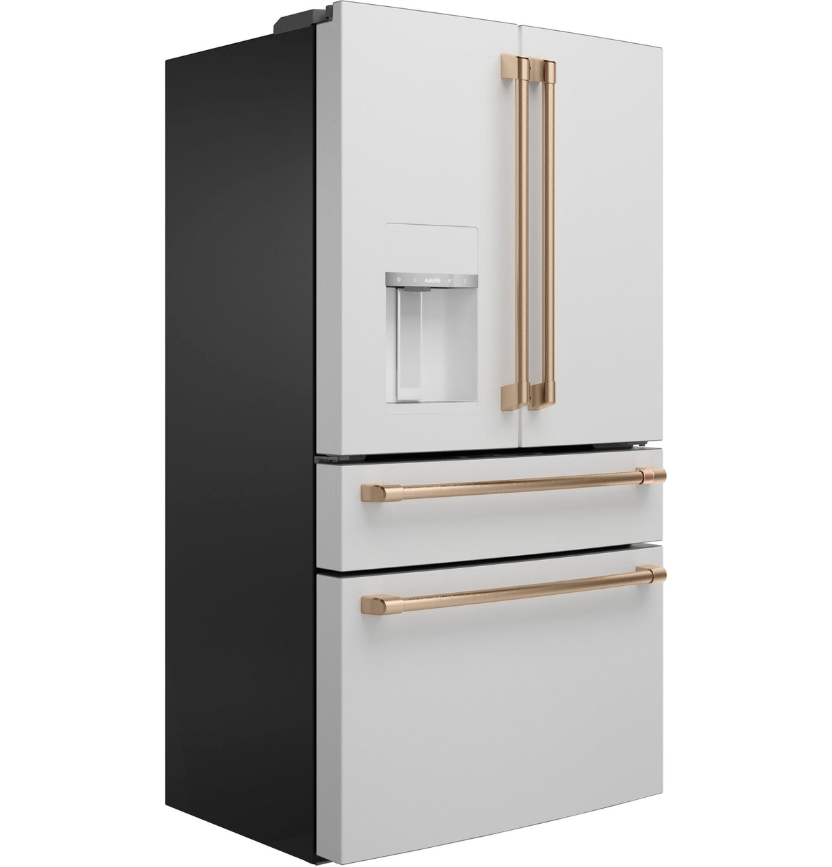 CAFE Caf? 22.3 Cu. Ft. Smart Counter-depth 4-door French-door Refrigerator - Matte White (CXE22DP4PW2)
