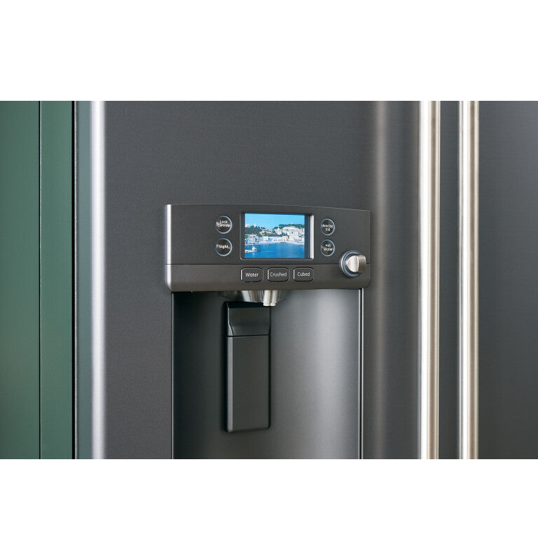 Cafe Caf? 22.1 Cu. Ft. Smart Counter-depth French-door Refrigerator With Hot Water Dispenser - Matte White (CYE22TP4MW2)