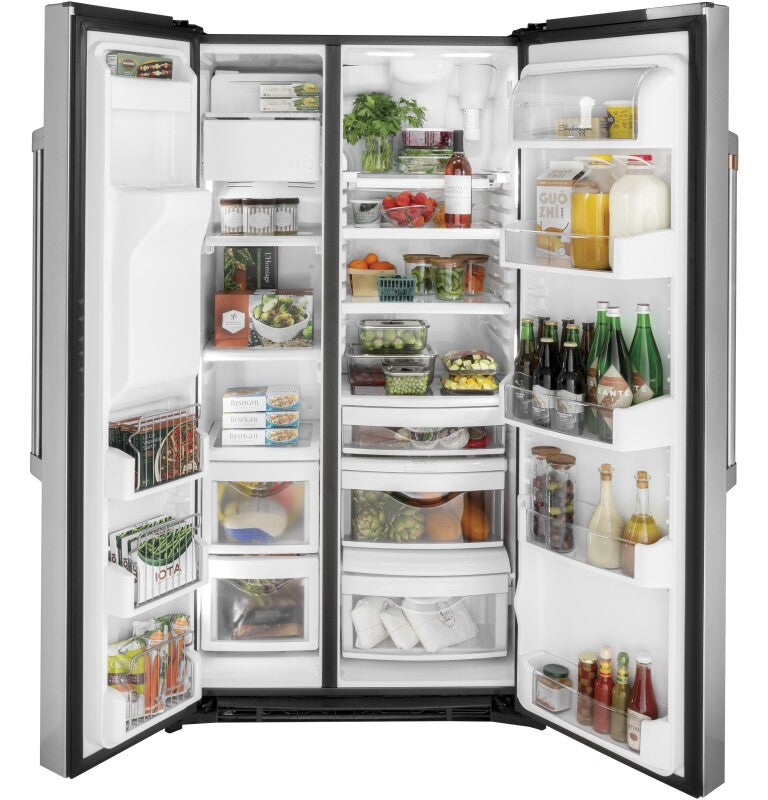 CAFE Caf? 21.9 Cu. Ft. Counter-depth Side-by-side Refrigerator - Stainless Steel (CZS22MP2NS1)