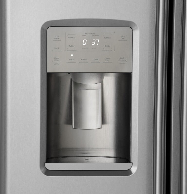 CAFE Caf? 21.9 Cu. Ft. Counter-depth Side-by-side Refrigerator - Stainless Steel (CZS22MP2NS1)