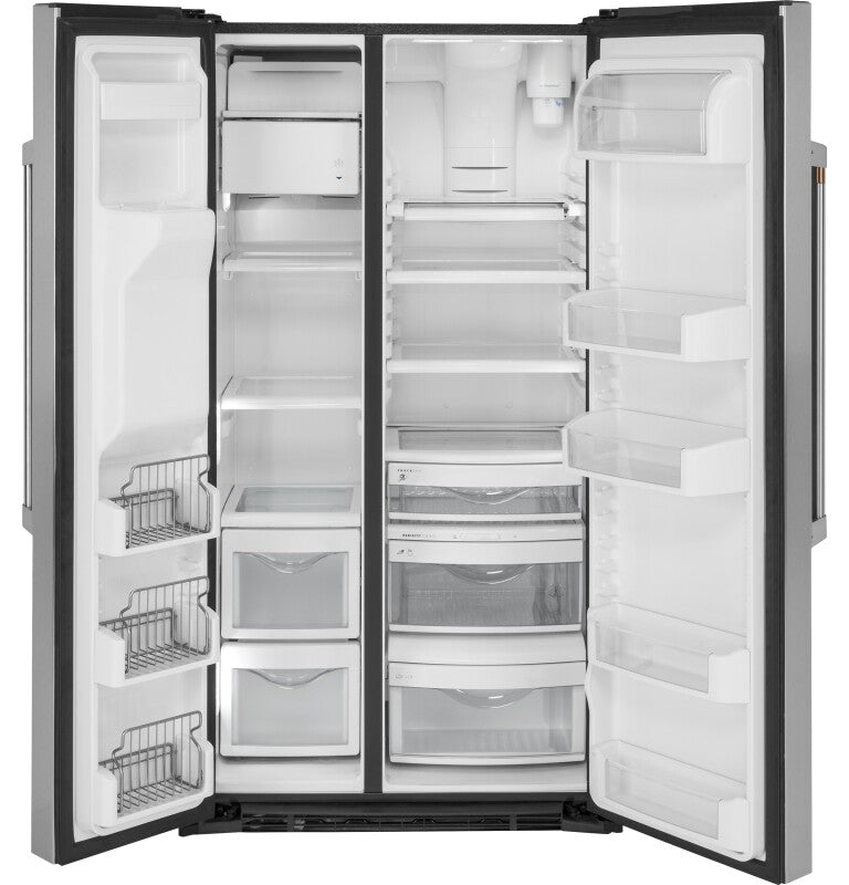CAFE Caf? 21.9 Cu. Ft. Counter-depth Side-by-side Refrigerator - Stainless Steel (CZS22MP2NS1)