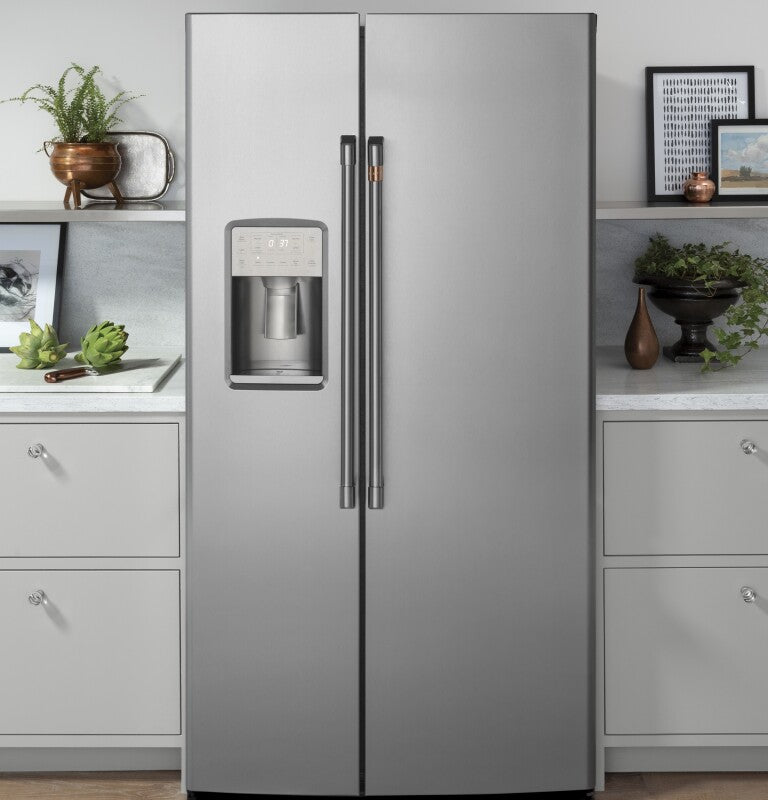CAFE Caf? 21.9 Cu. Ft. Counter-depth Side-by-side Refrigerator - Stainless Steel (CZS22MP2NS1)
