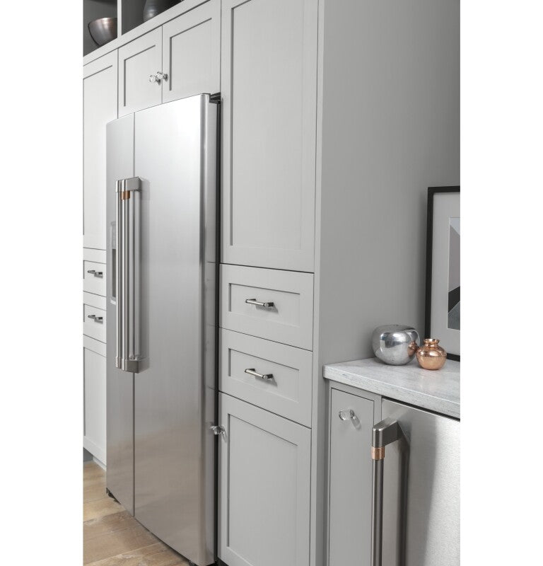 CAFE Caf? 21.9 Cu. Ft. Counter-depth Side-by-side Refrigerator - Stainless Steel (CZS22MP2NS1)