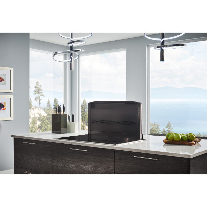 BEST RANGE HOODS 36-INCH DOWNDRAFT RANGE HOOD, BLOWER SOLD SEPARATELY, BLACK STAINLESS STEEL (D49M SERIES) -  (D49M36BLS)