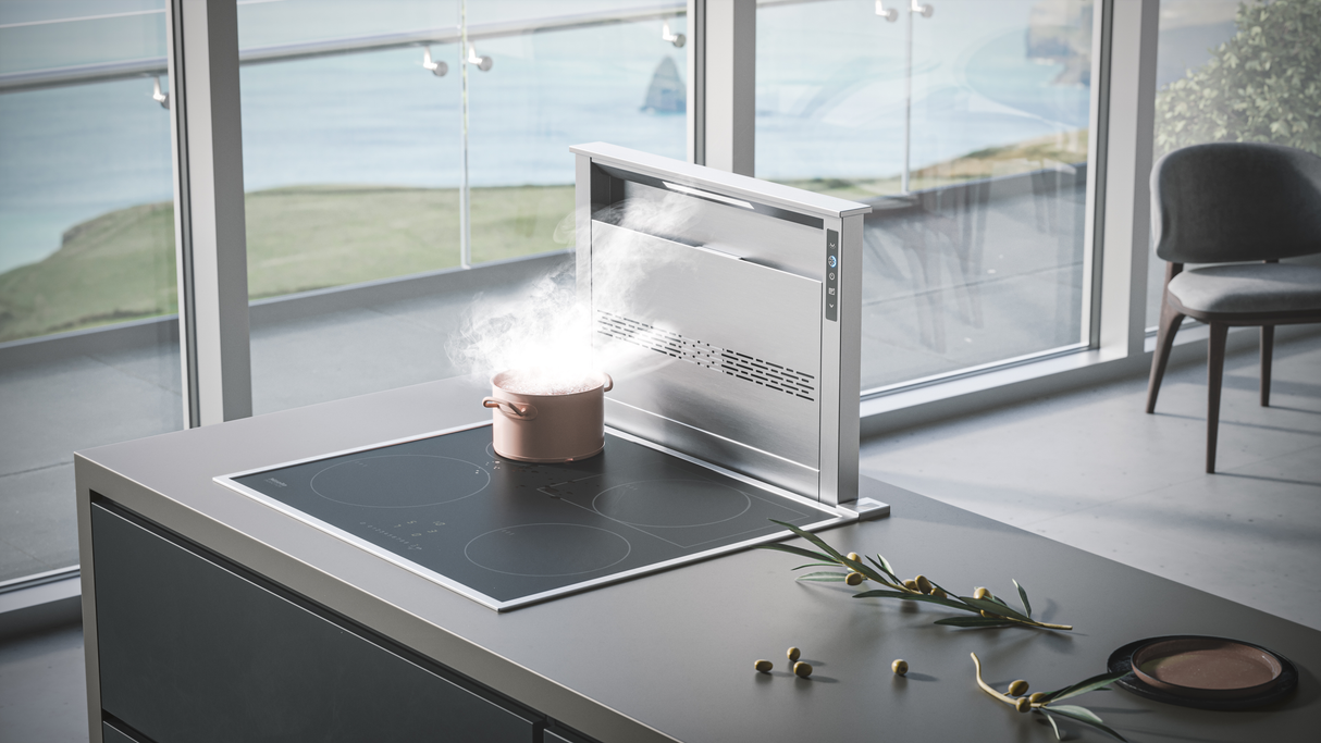 BEST RANGE HOODS 48-inch Downdraft Range Hood, Blower Sold Separately, Stainless Steel (d49m Series) - Stainless Steel (D49M48SB)