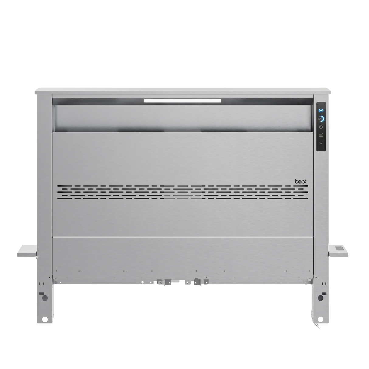 BEST RANGE HOODS 48-inch Downdraft Range Hood, Blower Sold Separately, Stainless Steel (d49m Series) - Stainless Steel (D49M48SB)