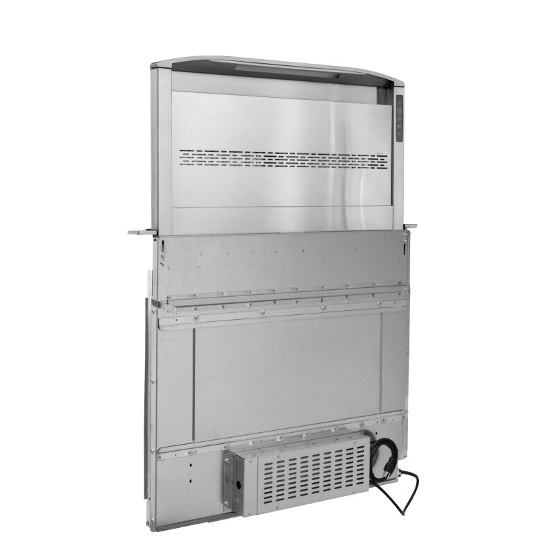 BEST RANGE HOODS 48-INCH DOWNDRAFT RANGE HOOD, BLOWER SOLD SEPARATELY, STAINLESS STEEL (D49M SERIES) -  (D49M48SB)