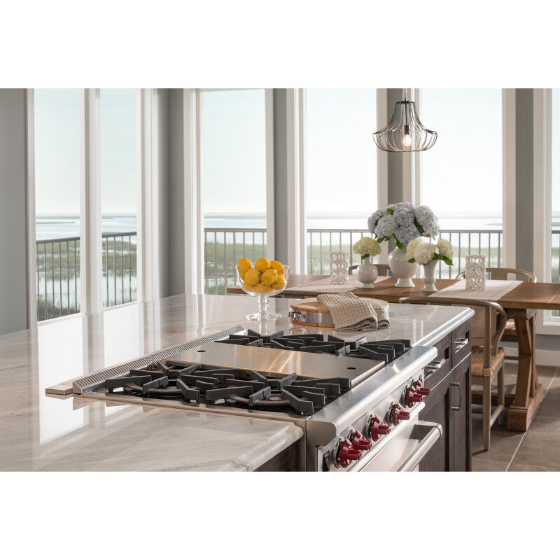 BEST RANGE HOODS 48-INCH DOWNDRAFT RANGE HOOD, BLOWER SOLD SEPARATELY, STAINLESS STEEL (D49M SERIES) -  (D49M48SB)