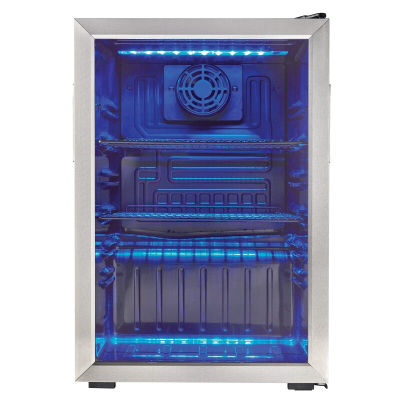 DANBY Danby 2.6 cu. ft. Free-Standing Beverage Center in Stainless Steel -  (DBC026A1BSSDB)