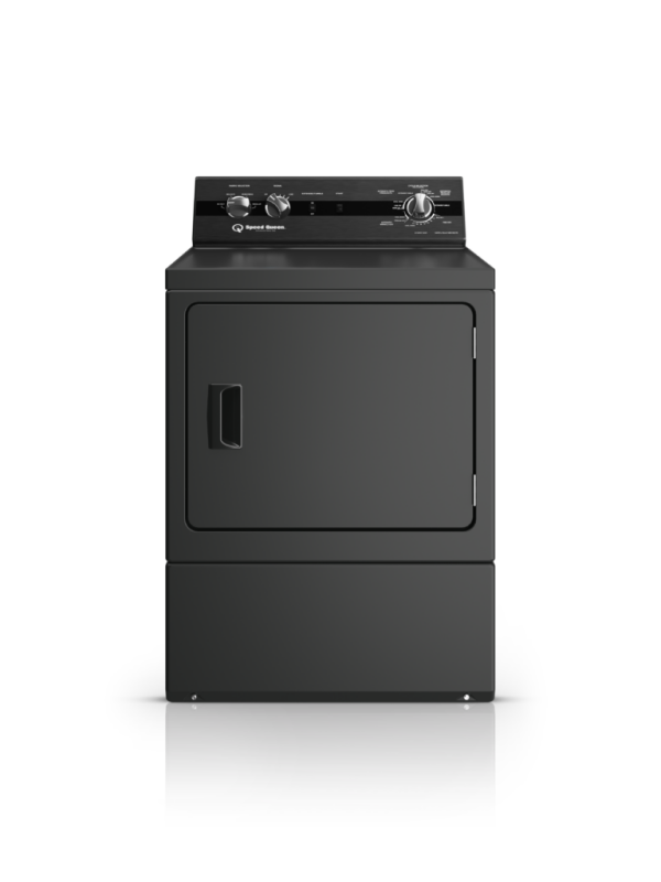 Speed Queen DC5 Sanitizing Electric Dryer with Extended Tumble - Matte Black (DC5003BE)