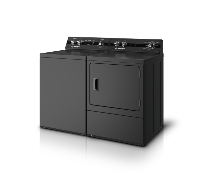 Speed Queen DC5 Sanitizing Gas Dryer with Extended Tumble - Matte Black (DC5003BG)