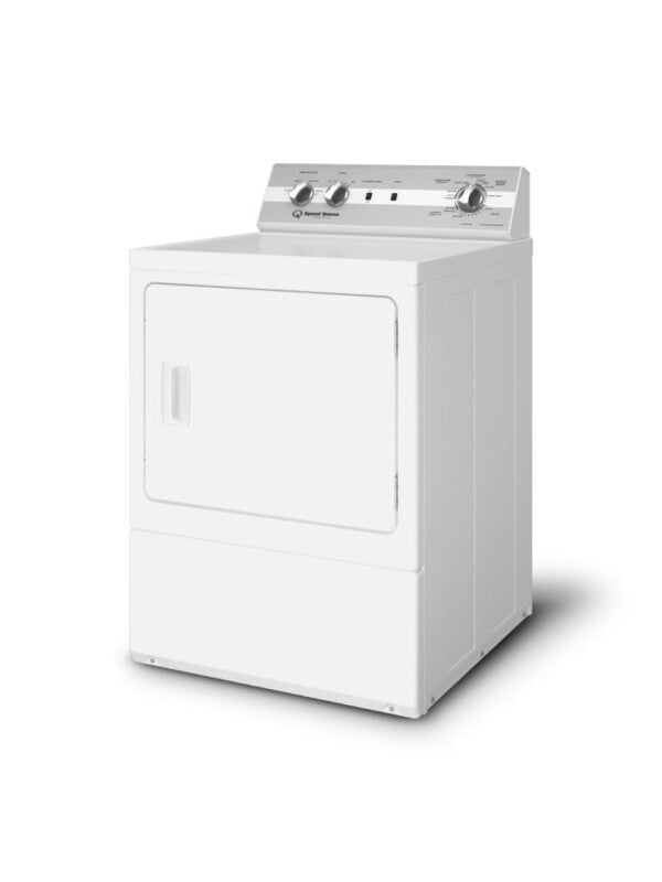 Speed Queen DC5 Sanitizing Gas Dryer with Extended Tumble - White (DC5003WG)