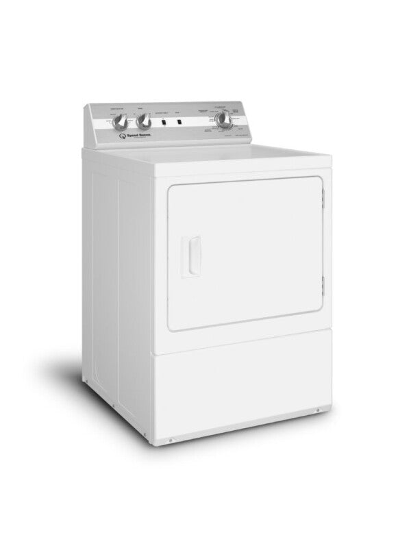 Speed Queen DC5 Sanitizing Gas Dryer with Extended Tumble - White (DC5003WG)