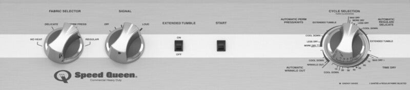 SPEED QUEEN DC5 Sanitizing Gas Dryer with Extended Tumble -  (DC5003WG)