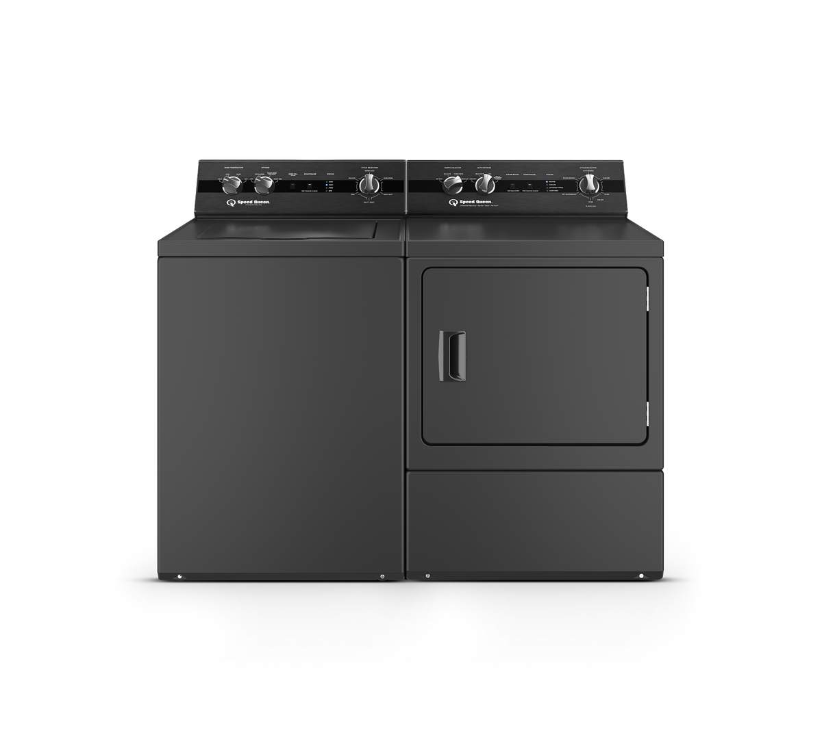 SPEED QUEEN DC5 Sanitizing Electric Dryer with Pet Plus™ - Matte Black (DC5004BE)
