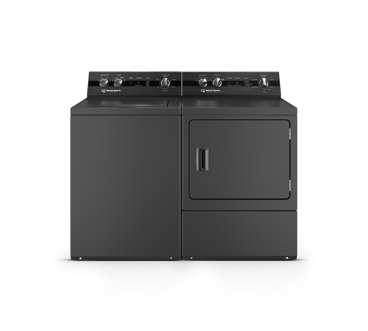 Speed Queen DC5 Sanitizing Gas Dryer with Pet Plus™ - Matte Black (DC5004BG)