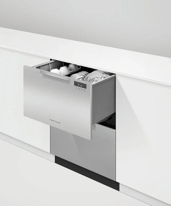 Fisher Paykel Double DishDrawer Dishwasher - Stainless Steel (DD24DAX9N)