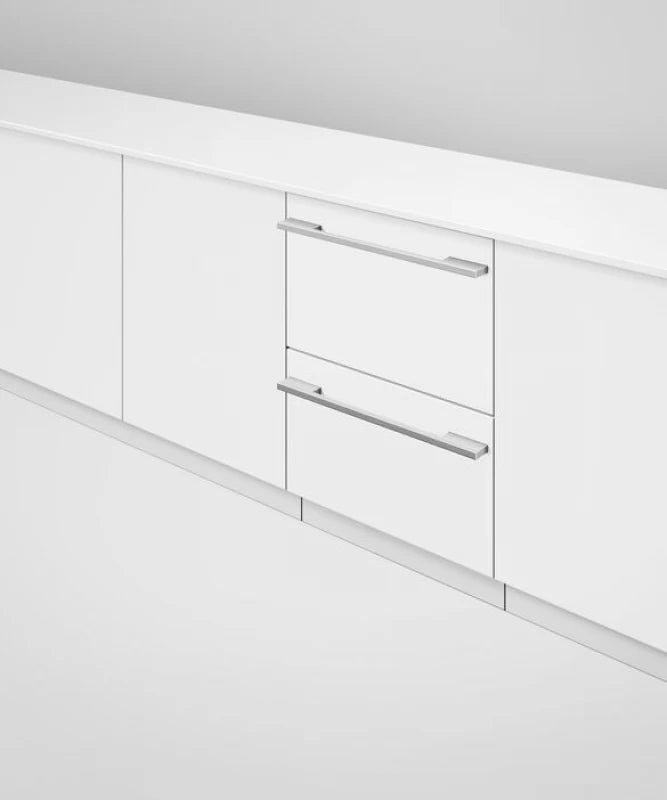 Fisher Paykel Integrated Double DishDrawer Dishwasher, Sanitize - Panel Ready (DD24DI9N)