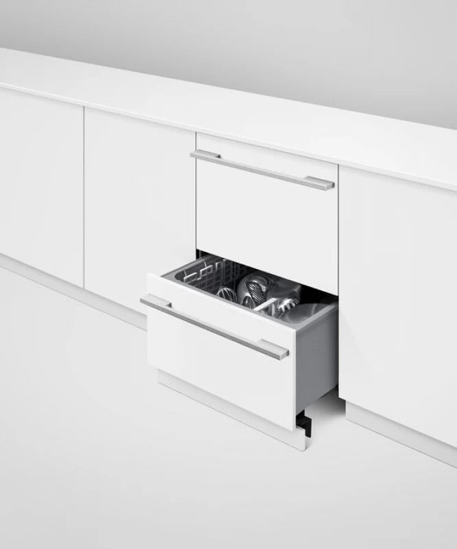 Fisher Paykel Integrated Double DishDrawer Dishwasher, Tall, Sanitize - Other (DD24DTI9N)
