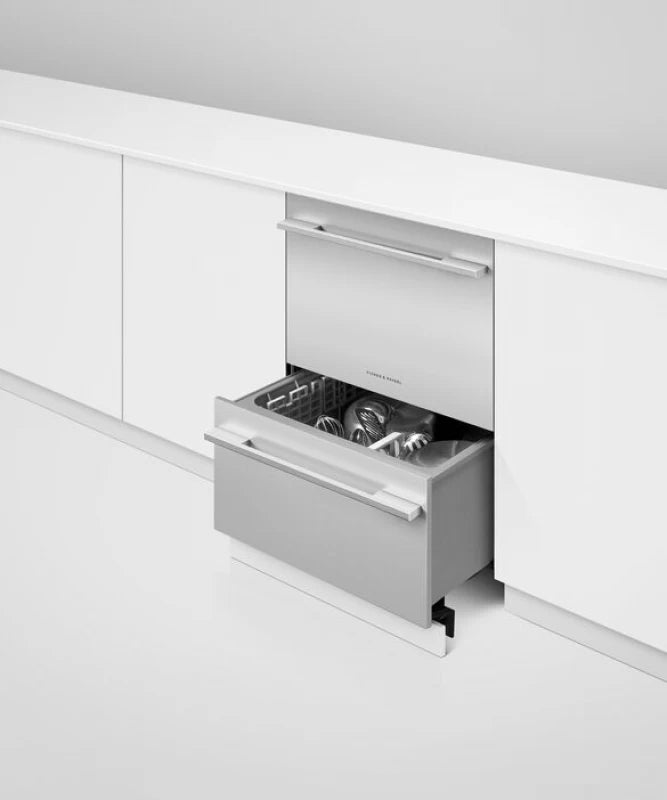Fisher Paykel Integrated Double DishDrawer Dishwasher, Tall, Sanitize - Panel Ready (DD24DTI9N)