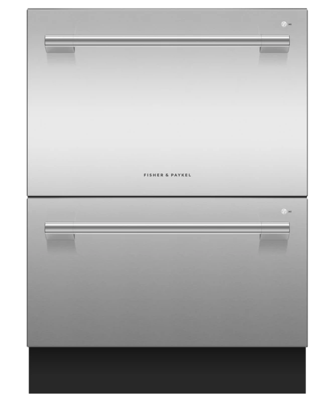 Fisher Paykel Double DishDrawer Dishwasher, Tall, Sanitize - Stainless Steel (DD24DV2T9N)