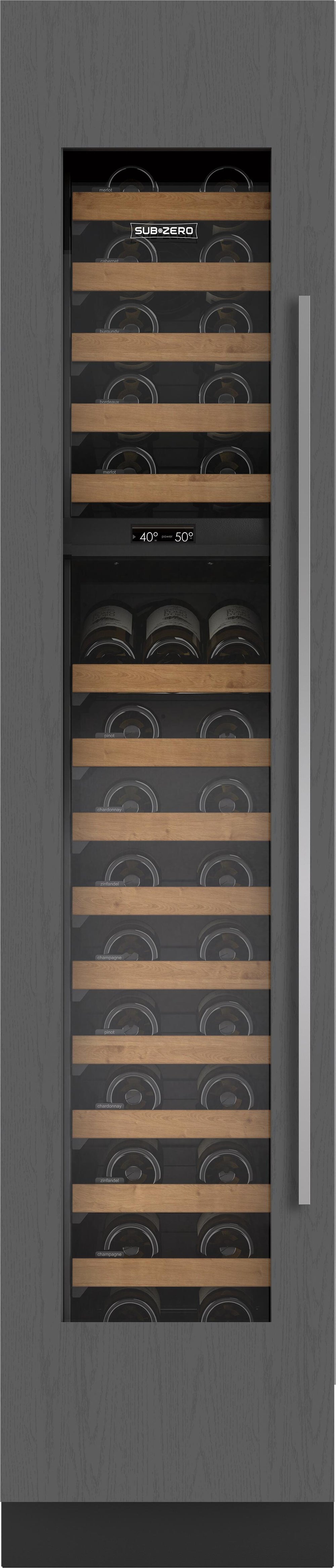 Sub-Zero 18" Designer Wine Storage - Right Hinge - Panel Ready (DEC1850WR)