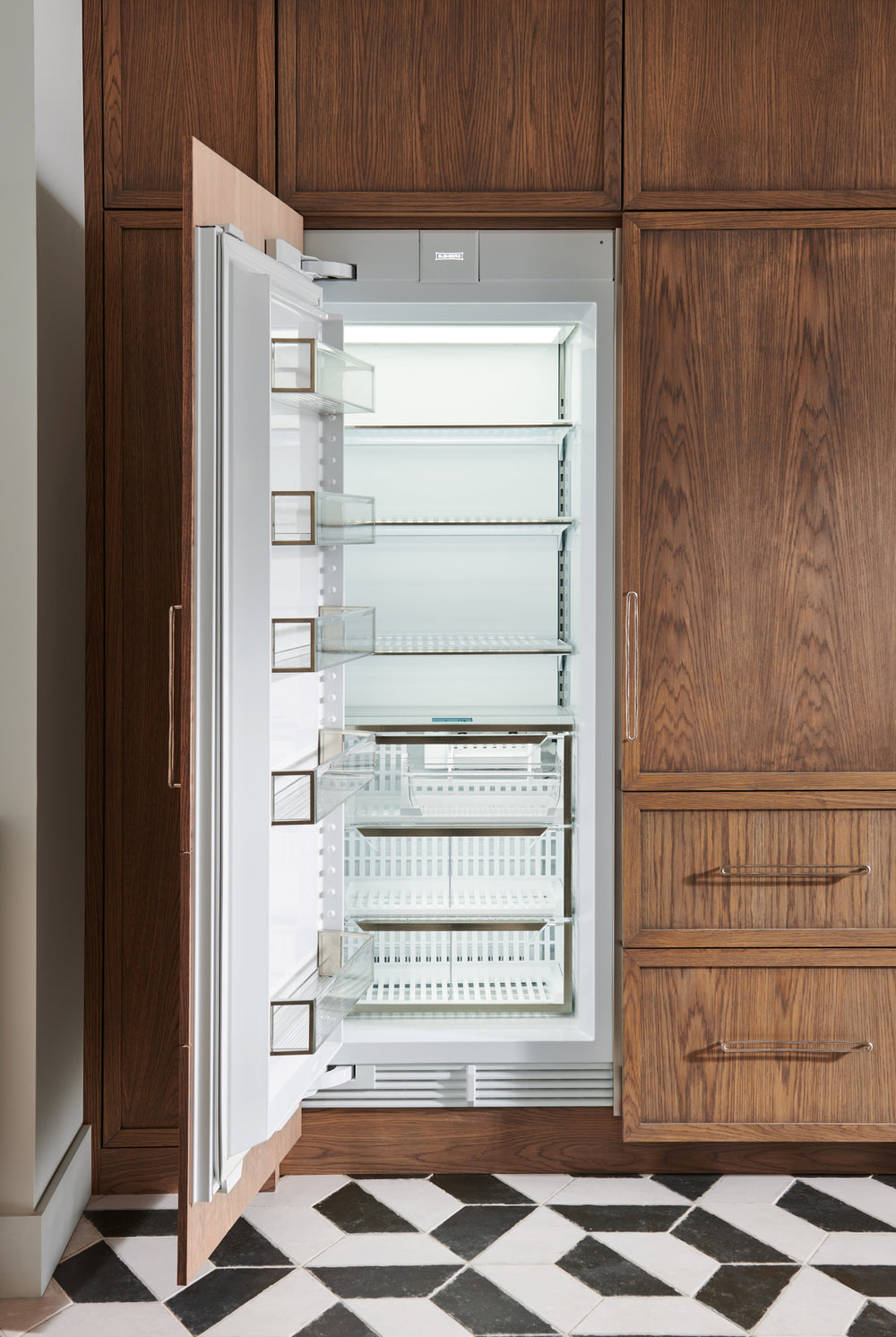 Sub-Zero 30" Designer Column Freezer with Ice Maker - Left Hinge - Custom/Panel Ready (DEC3050FIL)